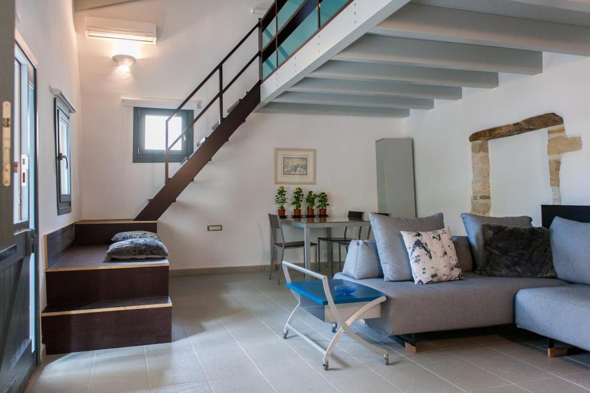 Chorio House Platanias Guest House Vrisai Bagian luar foto